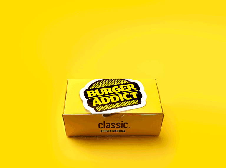 Classic Burger Joint – Concept Development, Brand Identity Creation, Marketing & Communication