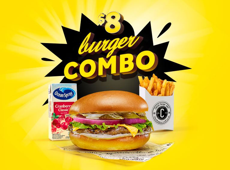Classic Burger Joint – Concept Development, Brand Identity Creation, Marketing & Communication
