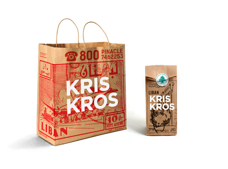 Kris Kros Lebanon – Visual Identity Creation Of A Lebanese Street Food Concept in Dubai