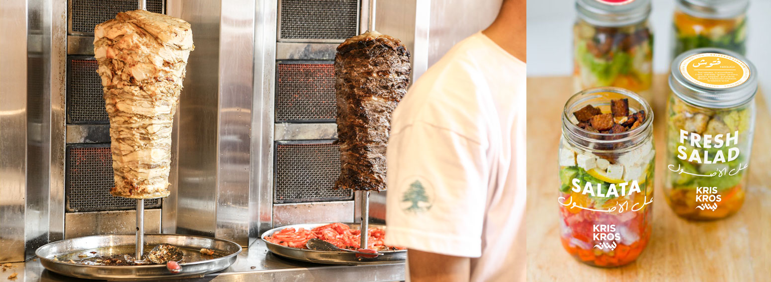 Kris Kros Lebanon – Visual Identity Creation Of A Lebanese Street Food Concept in Dubai