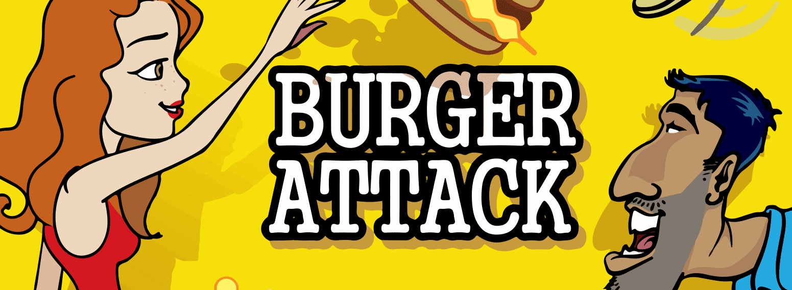 Burger Attack – Mobile Game Design & Development, Character Creation and Digital Plan