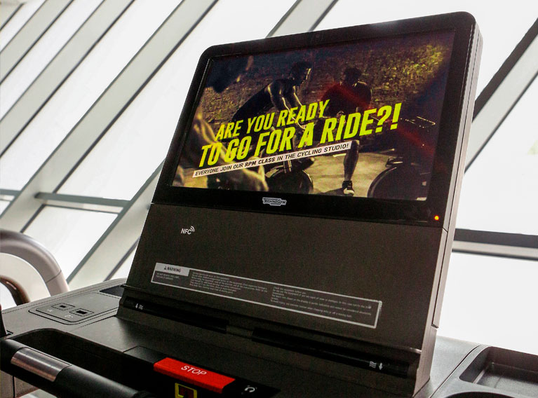 Let’s Go Gym – Brand Creation, Environmental Branding & Website For Gym in Abu Dhabi