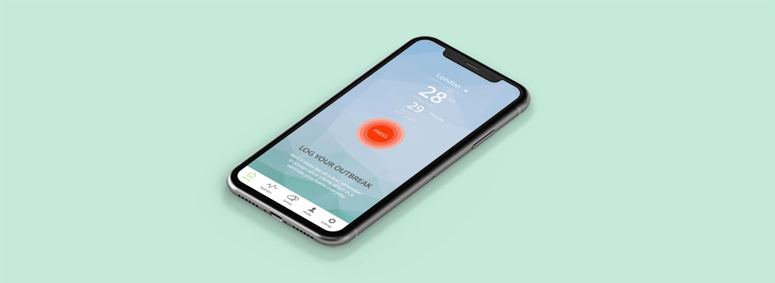 Sensio Air – Design & Development Of Award Winning Health App