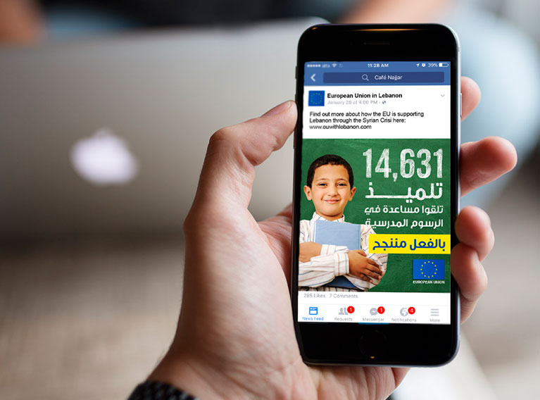European Union – Communication & Digital Campaign With 3 Million People Reached