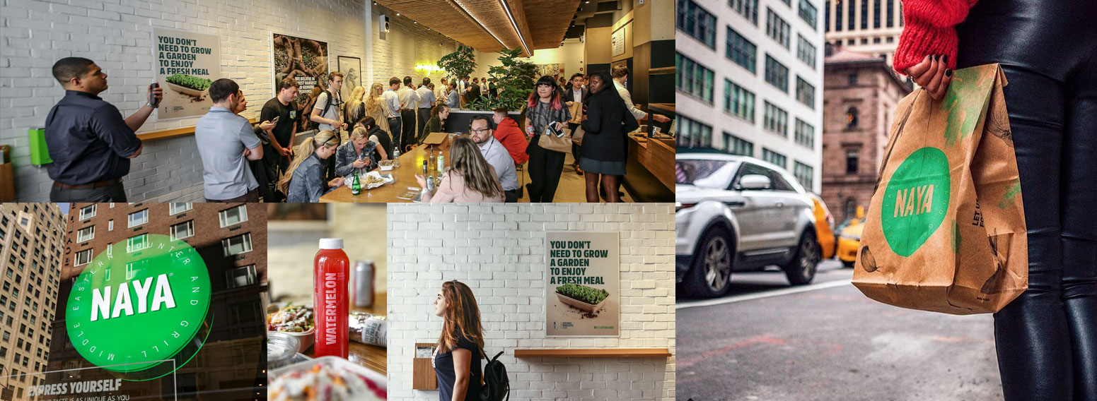 Naya – Brand Strategy And Identity Revamp For Levantine QSR Chain In New York