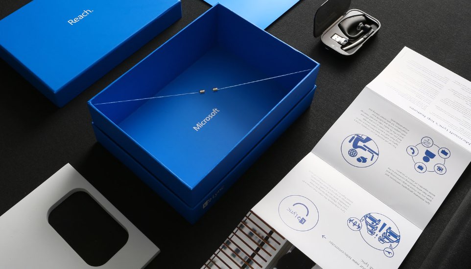 Microsoft - Corporate Gift Packaging Design Matching The Innovative Product