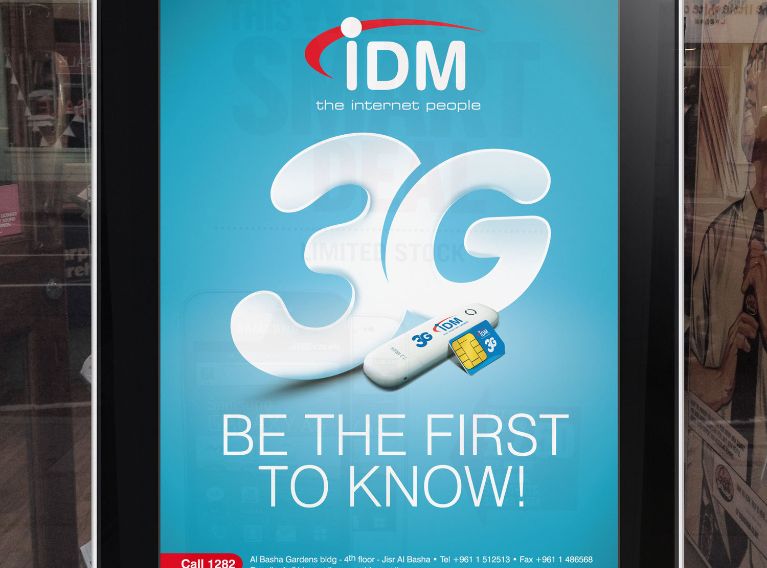 IDM – Advertising Campaign & Mascot Creation For Internet Provider
