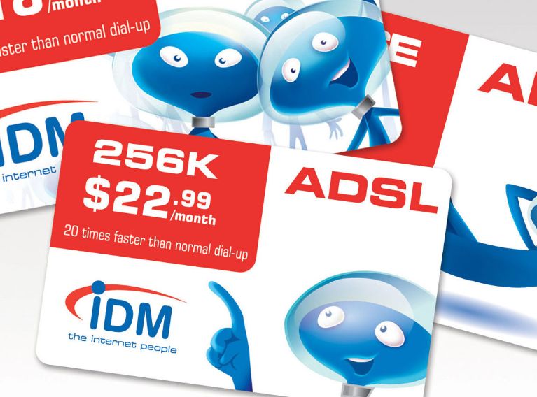 IDM – Advertising Campaign & Mascot Creation For Internet Provider
