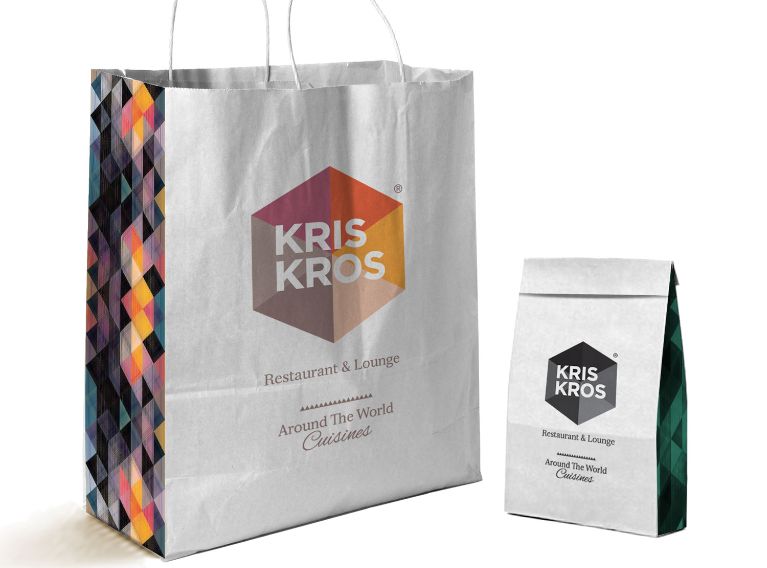 Kris Kros – Brand Creation, Naming, Menu Design And Delivery Packaging