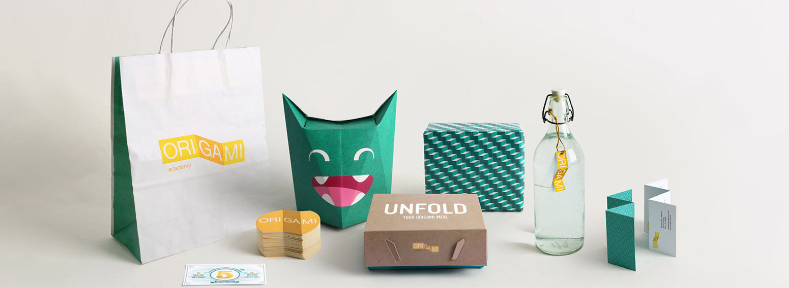 Origami – Themed Brand Identity Creation And Development