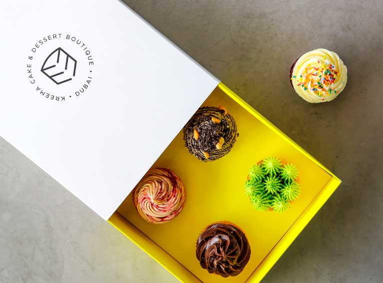 Kreema – Brand Identity Creation And Launch Strategy For Dubai Dessert Shop