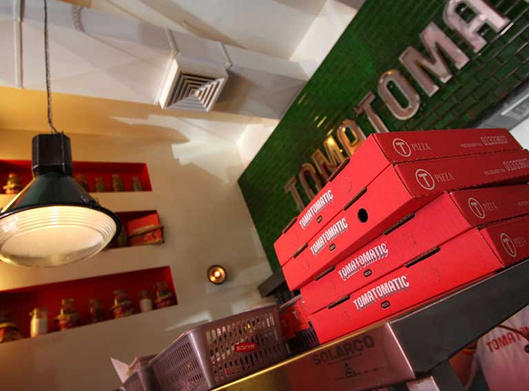 Tomatomatic Pizza – Brand Creation Of A QSR Pizza Delivery Concept In Lebanon