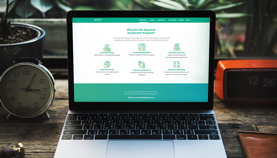 Agrytech - Website Design And Development For Agri Food Innovators In Lebanon