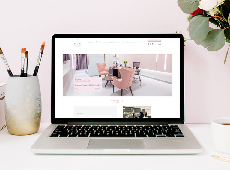 Beauty Clinics – Rejuvenating The Website Of KSA’s Biggest Beauty Clinic
