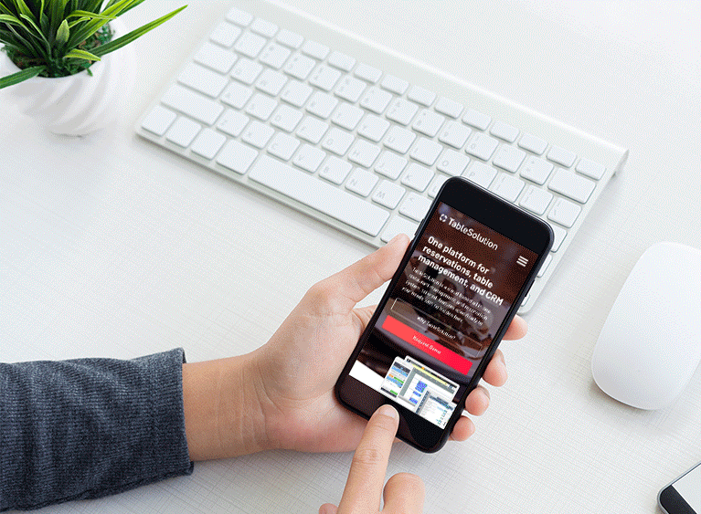 Table Solution – Website Design And Development For Online Reservation Service in Japan