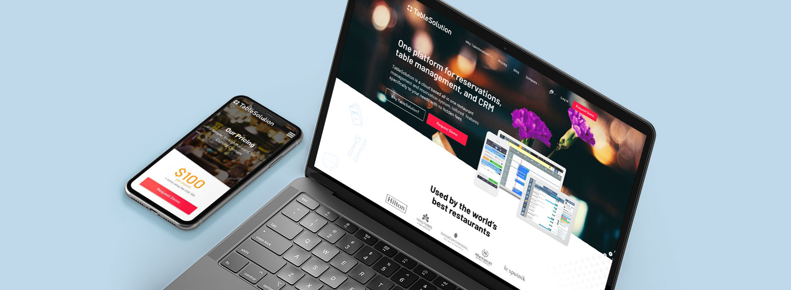 Table Solution – Website Design And Development For Online Reservation Service in Japan