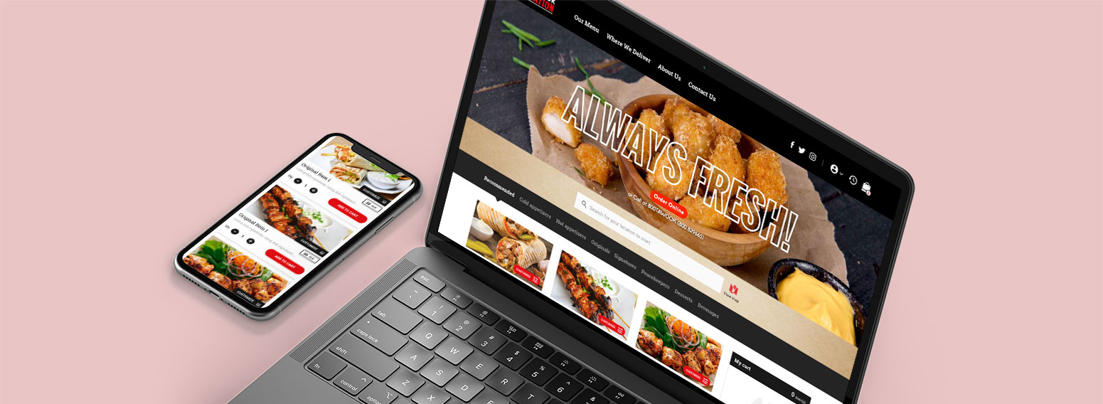 Tawook Nation – eCommerce Website For Delivery Restaurant In Dubai