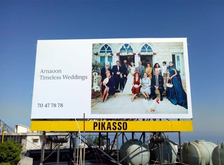 Arnaoon Village – 360 Wedding Campaign With OOH, TVC, Social Media & Digital