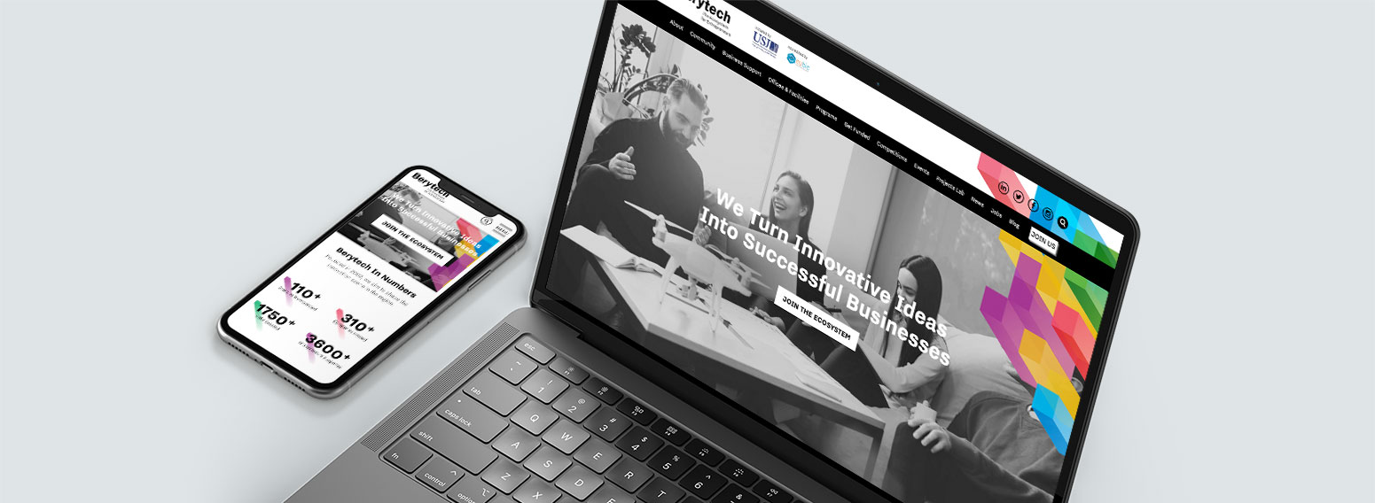 Berytech – Website Revamp for Lebanon’s Leading Business Incubator