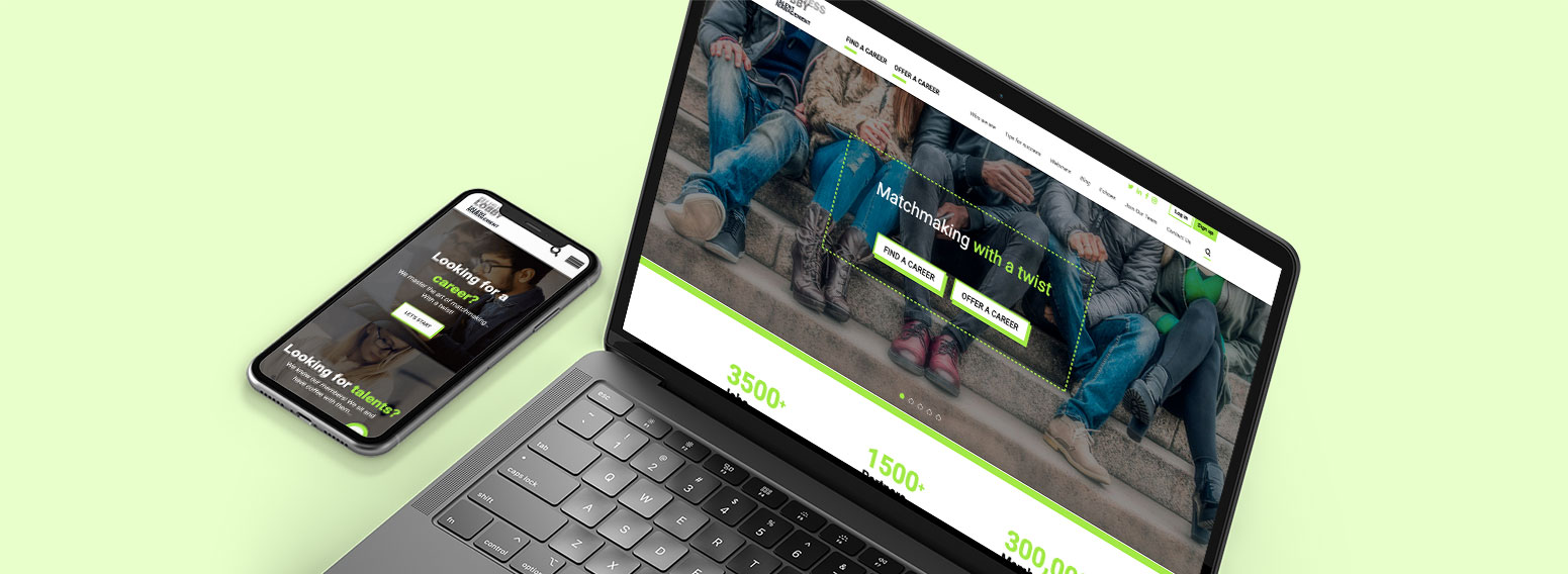 Business Lobby – Website Development & Design For Talent Management Agency