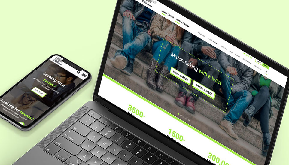Business Lobby - Website Development & Design For Talent Management Agency