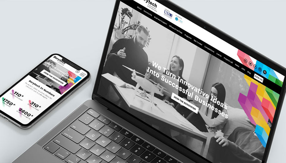Berytech - Website Revamp for Lebanon's Leading Business Incubator