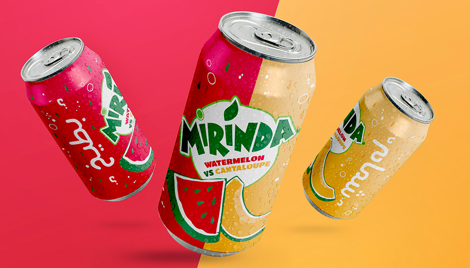 Mirinda - Can Design & POS Branding For Limited Edition Flavor