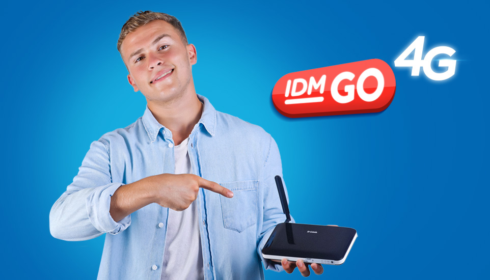 IDM - Advertising & Communication Campaign For The 4G Routers IDM GO