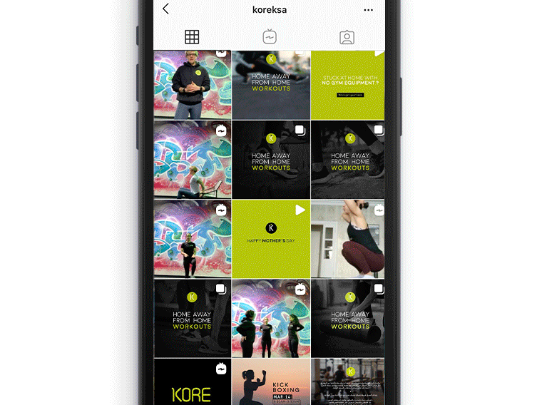 Kore – Brand, Strategy & Social Media Uplift For KSA Women’s Gym