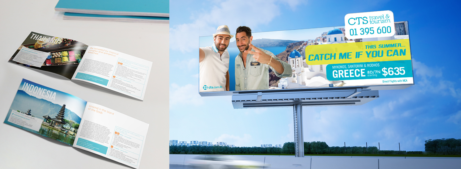 CTS Travel & Tourism – Communication Campaign For Travel Agency In Lebanon