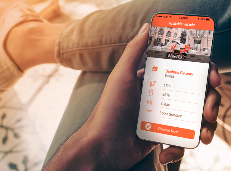 Loop Scooter – Brand Identity Creation & Website Development For Forbes Middle East Top 100 Startups List