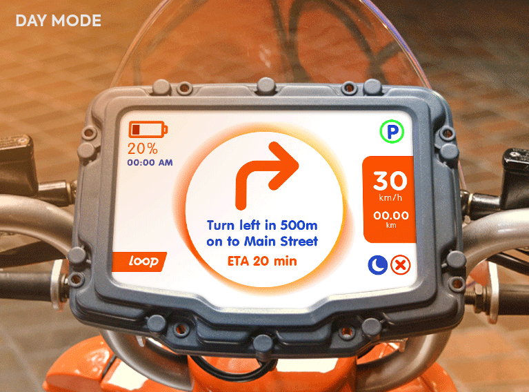 Loop Scooter – Brand Identity Creation & Website Development For Forbes Middle East Top 100 Startups List