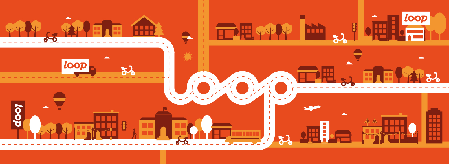 Loop Scooter – Brand Identity Creation & Website Development For Forbes Middle East Top 100 Startups List