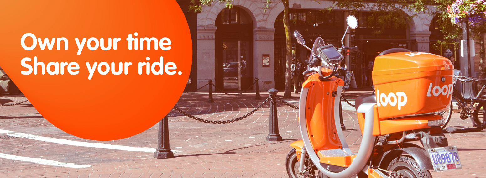 Loop Scooter – Brand Identity Creation & Website Development For Forbes Middle East Top 100 Startups List
