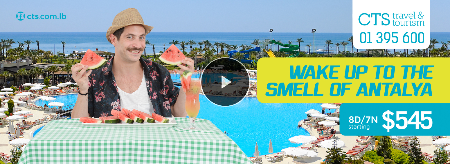 CTS Travel & Tourism – Summer Communication Campaign For Lebanese Travel Agency