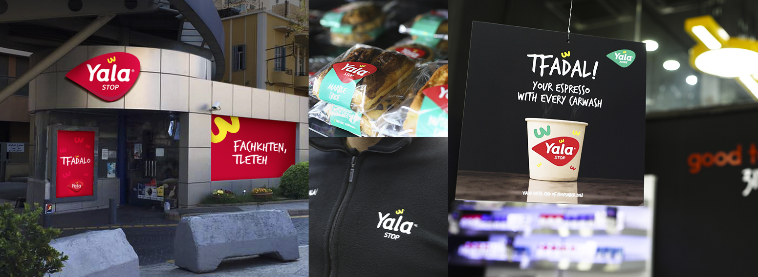 Yala Stop – Brand Creation, Environment Branding & Packaging For Convenience Store