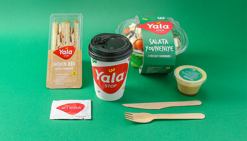 Yala Stop - Brand Creation, Environment Branding & Packaging For Convenience Store