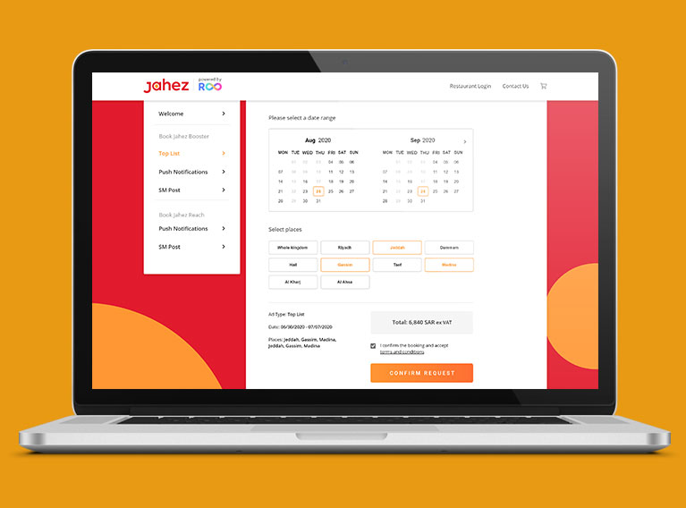 Jahez – Brand Identity, eCommerce & Social Media For Saudi Delivery App