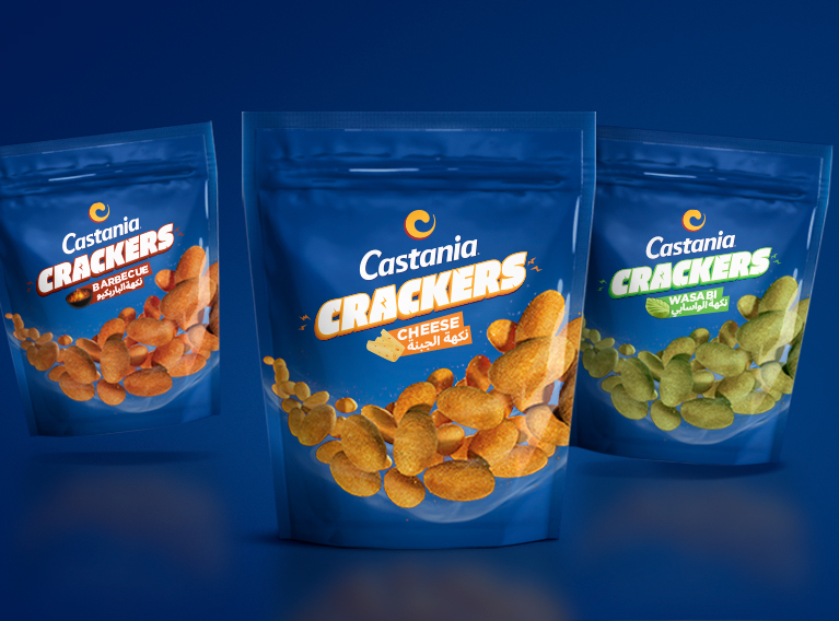 Castania – Brand Identity Uplift & New Packaging Design For Lebanese Roasted Nuts Brand