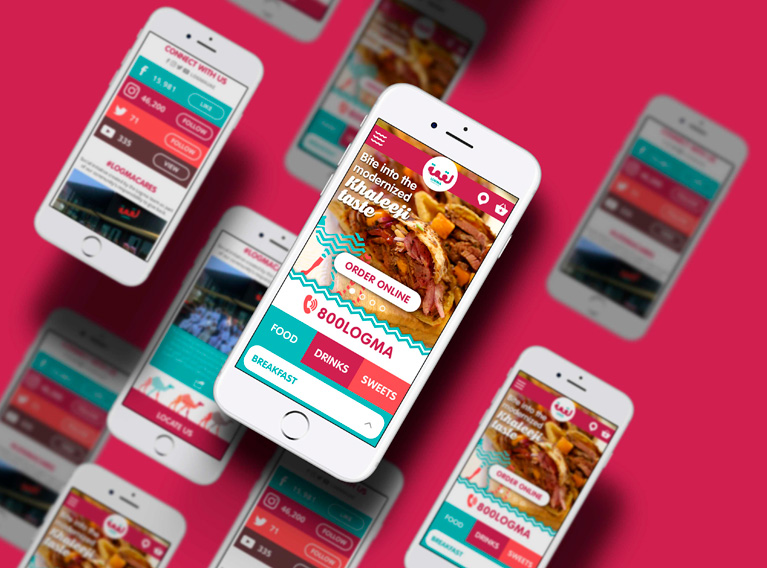 Logma – eCommerce Website For Modern Khaleeji Restaurant In Dubai