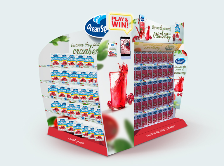 Ocean Spray – Full Branding, Communication & Social Media Handling For The MENA Region