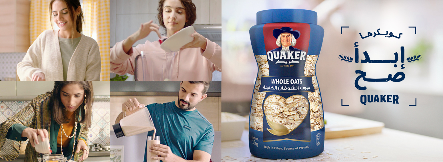 Quaker Oats – Social Media Strategy, Content Creation & Development For KSA & The UAE