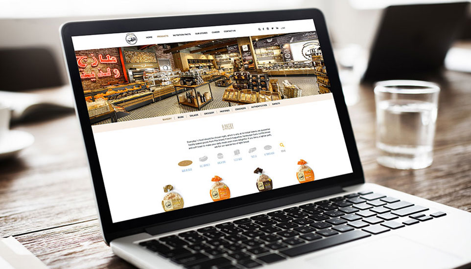 Al Hatab Bakery - Website Design, Development & SEO Optimization