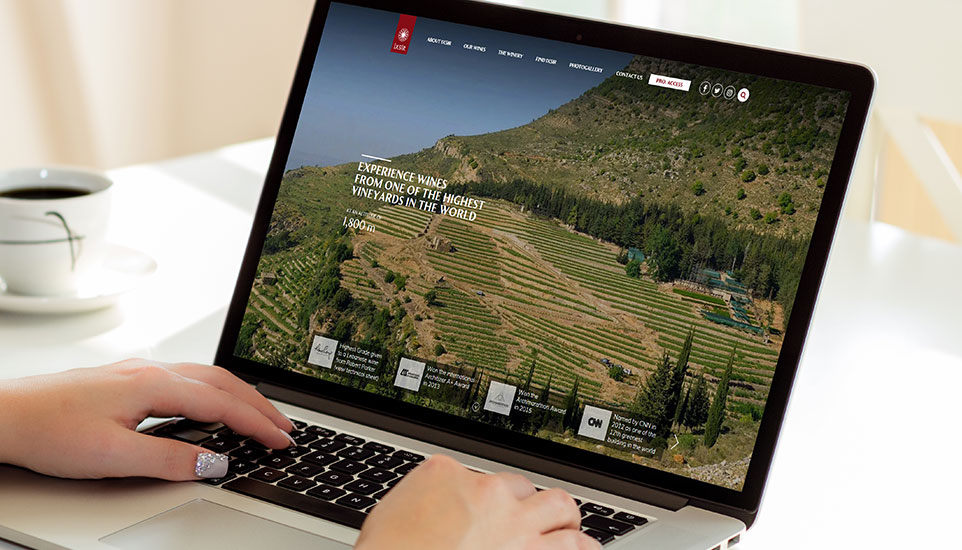 Ixsir - Website Design, Development & SEO Optimization For Lebanese Wine