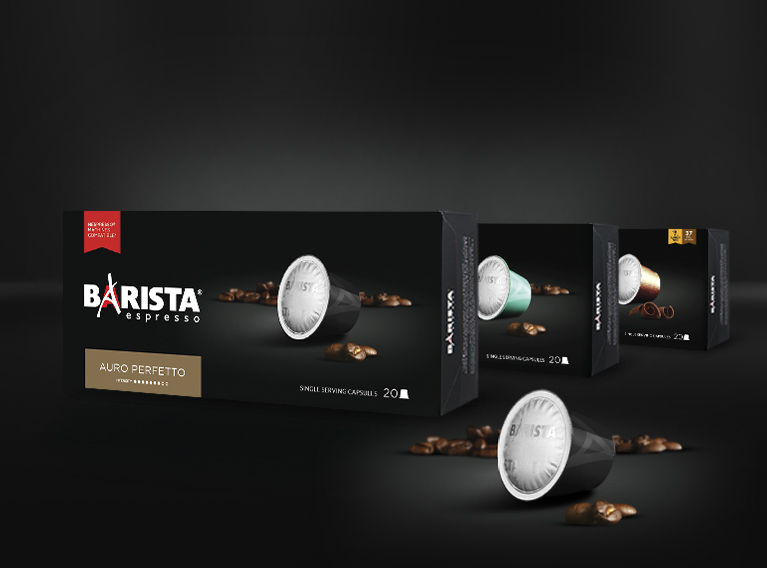 Barista – Strategy, Branding, Packaging, Communication & Social Media For Coffee Brand