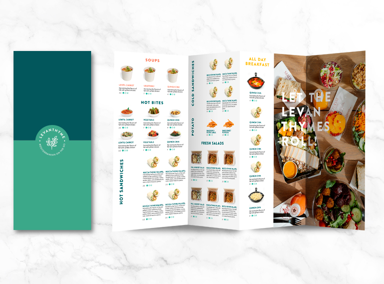 Levanthyme – Brand Strategy, Visual Identity & Social Media For Levantine Kitchen In London