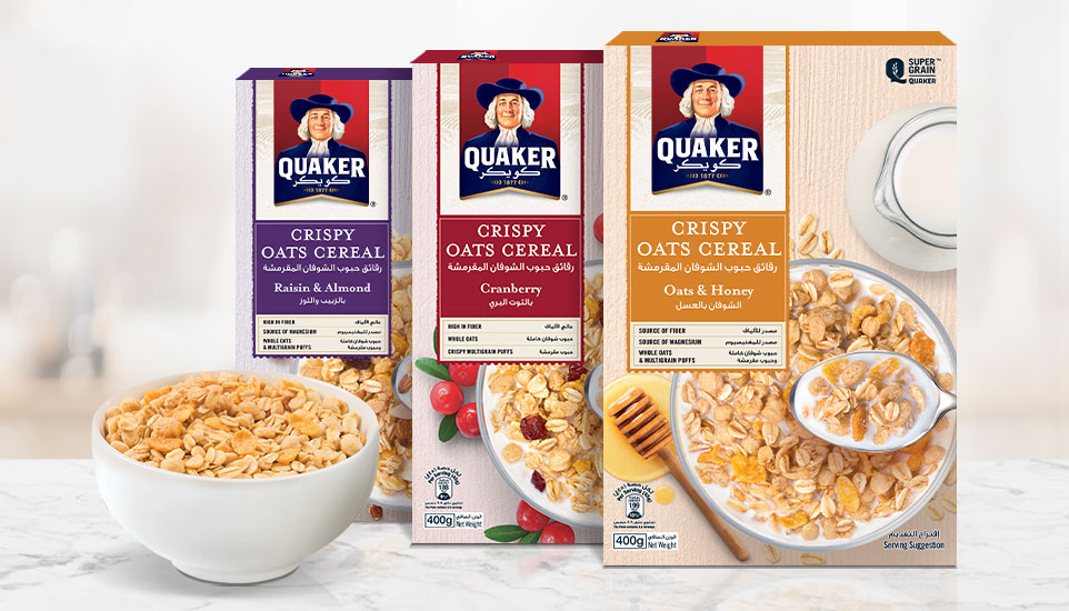Quaker Oats - Content Production For The Launch Of The Crispy Cereal Line In The GCC