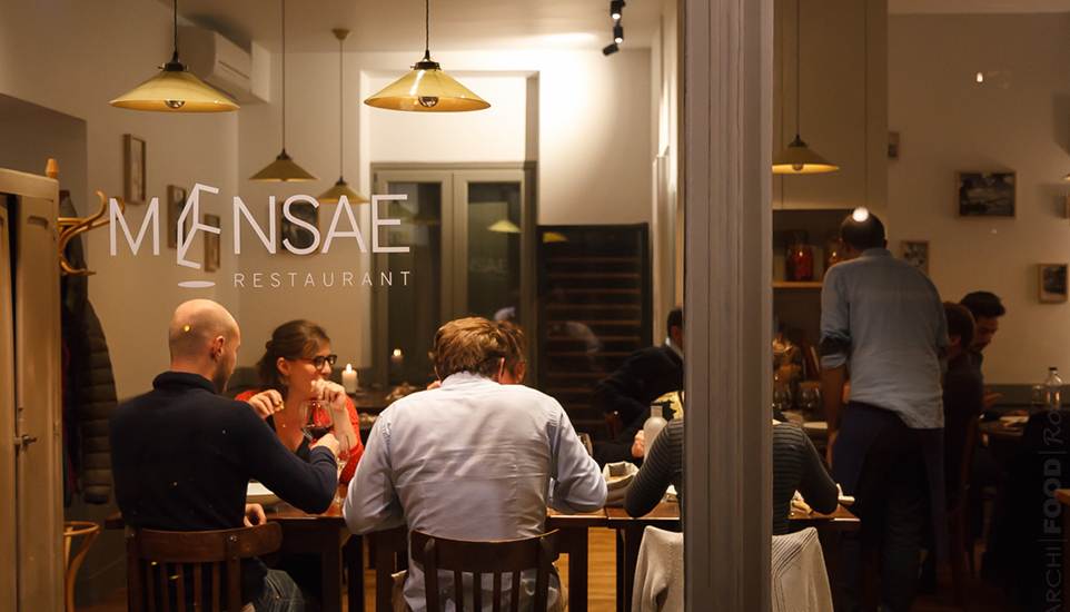 Mensae - Concept Creation & Branding For Parisian Fine Dining Restaurant