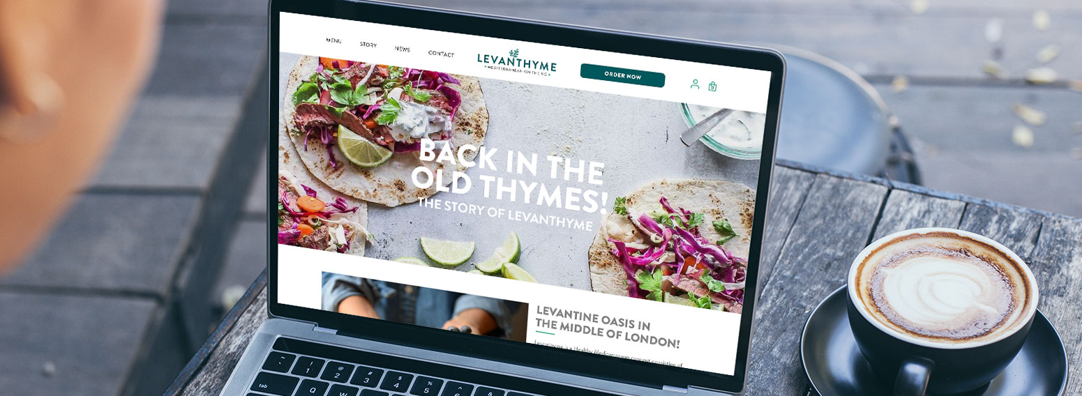 Levanthyme – eCommerce Website For Levantine Kitchen In The Heart Of London