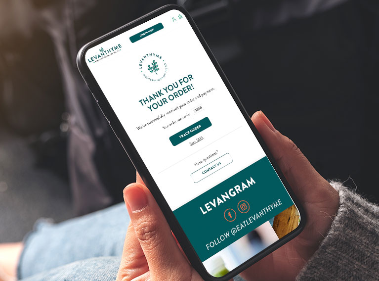 Levanthyme – eCommerce Website For Levantine Kitchen In The Heart Of London